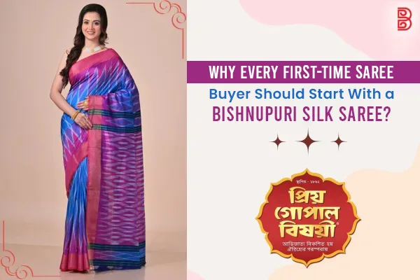 Bishnupri silk saree