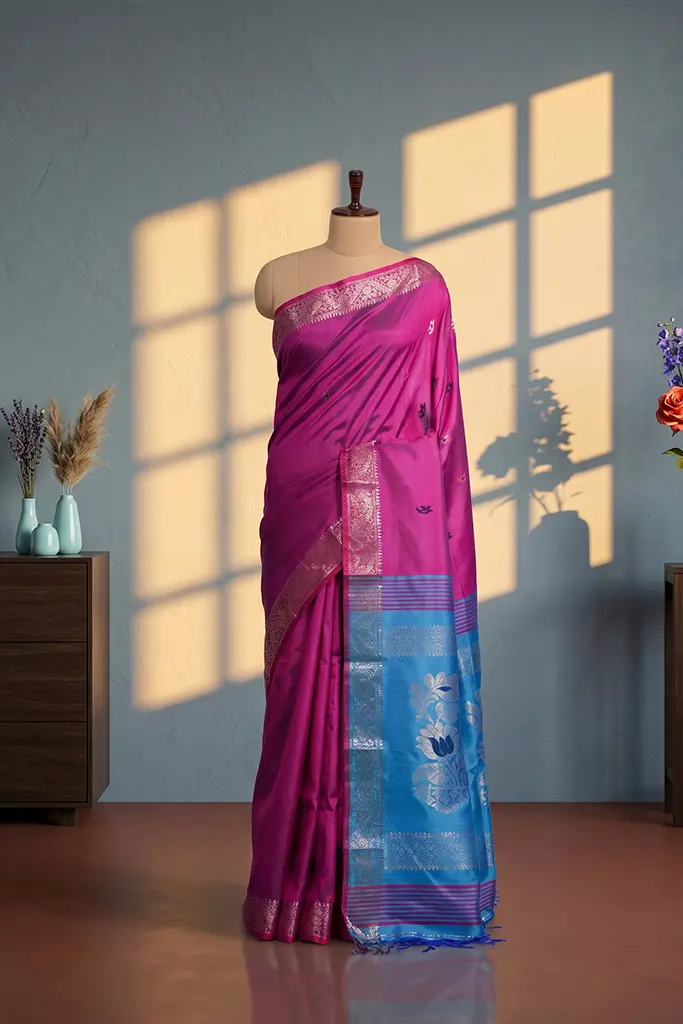 Bishnupuri Katan Silk
