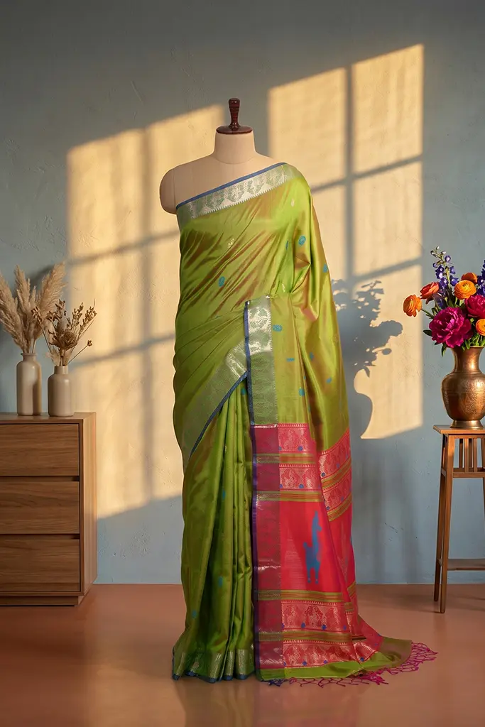 Bishnupuri Katan Silk